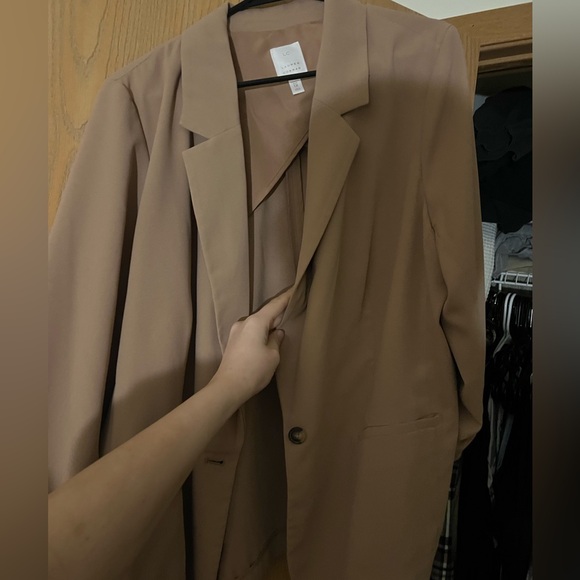 Lauren Conrad Beige Blazer - Picture 1 of 4